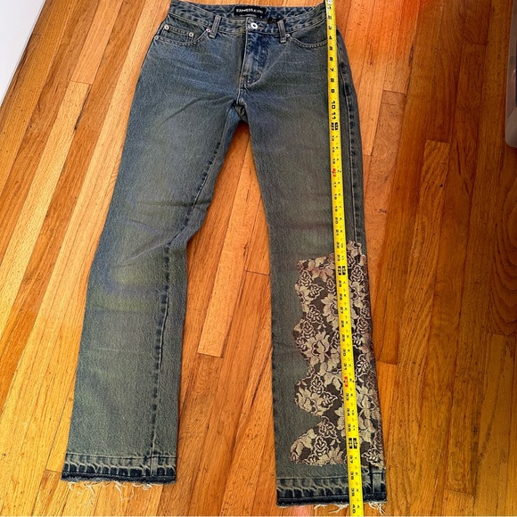 Express Jeans with lace accent Size 3/4 - Picture 8 of 9